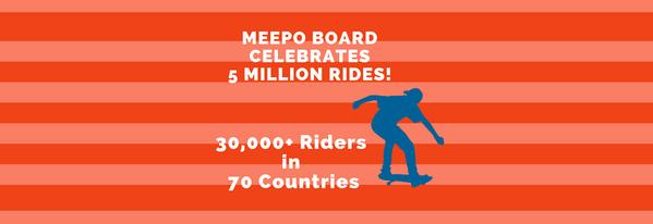 Thank you for riding 5 million rides!